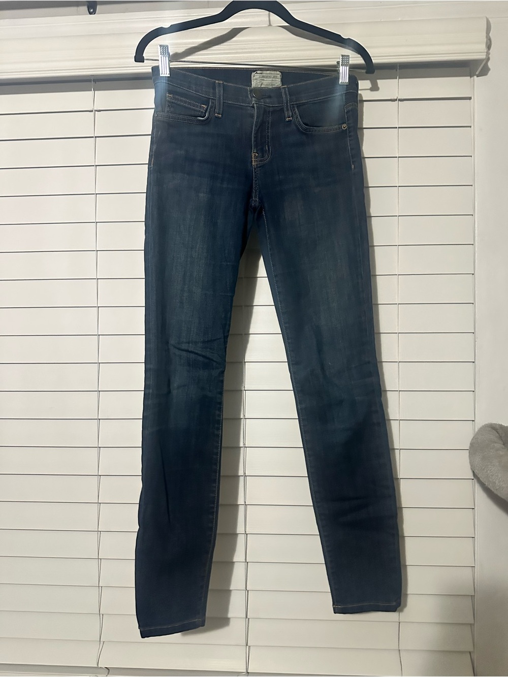 ✨ Current/Elliott The Ankle Skinny Jeans Size 25 Stagecoach Dark Wash ✨